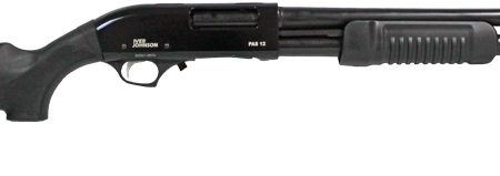 IVER JOHNSON PUMP 12GA 3" 18" - MUZZLE BRAKE BLUED SYNTHETIC