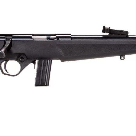 Rossi RB22 Compact .22 LR rifle in matte black with Monte Carlo synthetic stock