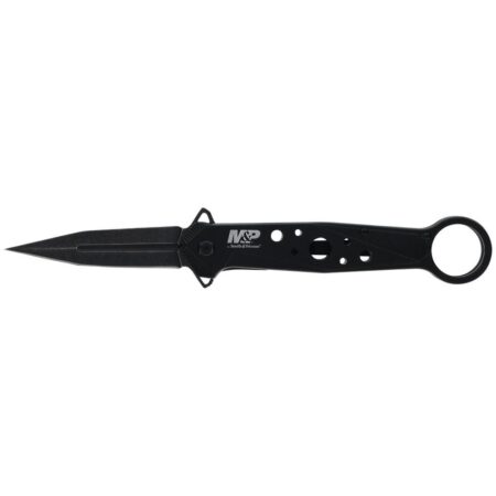 Smith & Wesson M&P Folding Knife Dagger Blade Black
