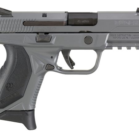 Ruger American Compact Pistol — .45 ACP, 3.75" Barrel, Gray Cerakote