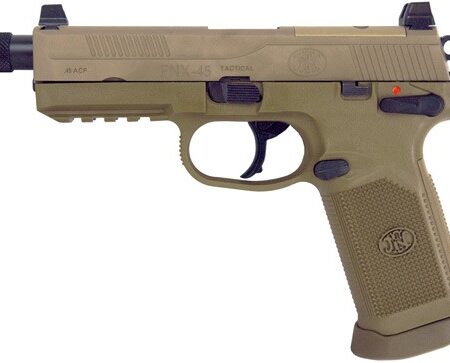 FN FNX-45 TACTICAL DA/SA MS - 45ACP FDE 2-10RD NIGHT SIGHTS