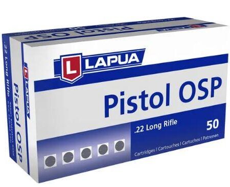 .22 LR PISTOL OSP - BOX 50 RDS